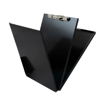 Saunders Manufacturing A-Holder - Black - Letter Size Clipboard