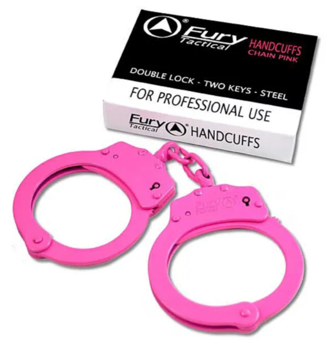 Fury Tactical Handcuffs - Pink