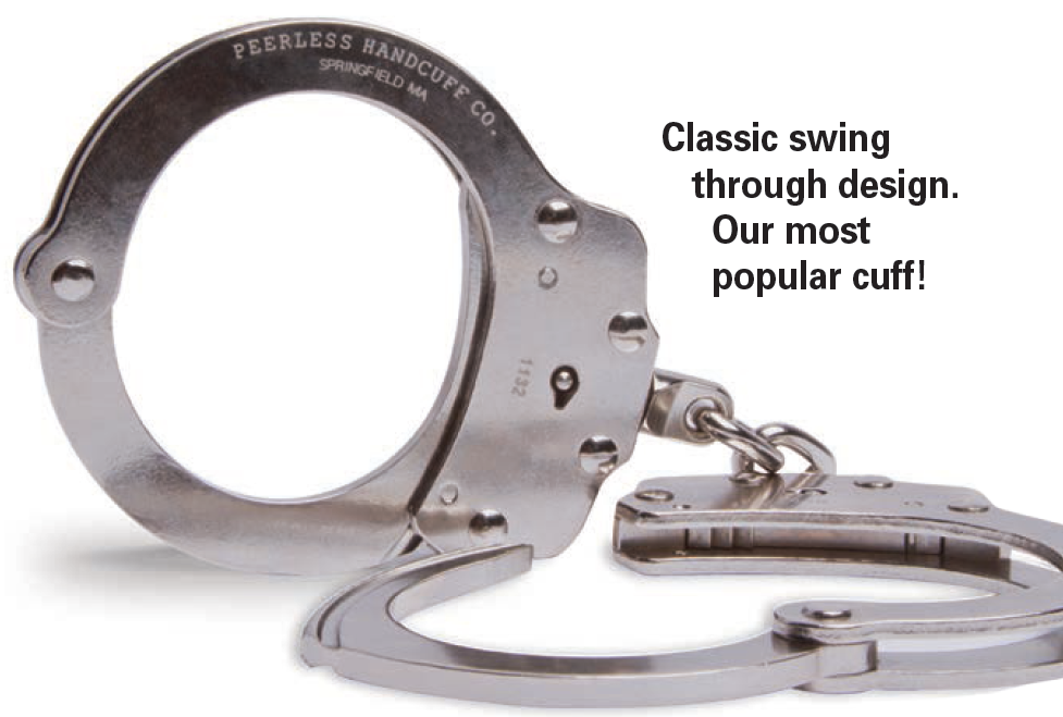 Peerless Chain Link Handcuff - Nickel