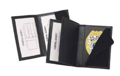 Double ID Recessed Badge Credential Case