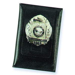 Double ID Case with velcro badge flap
