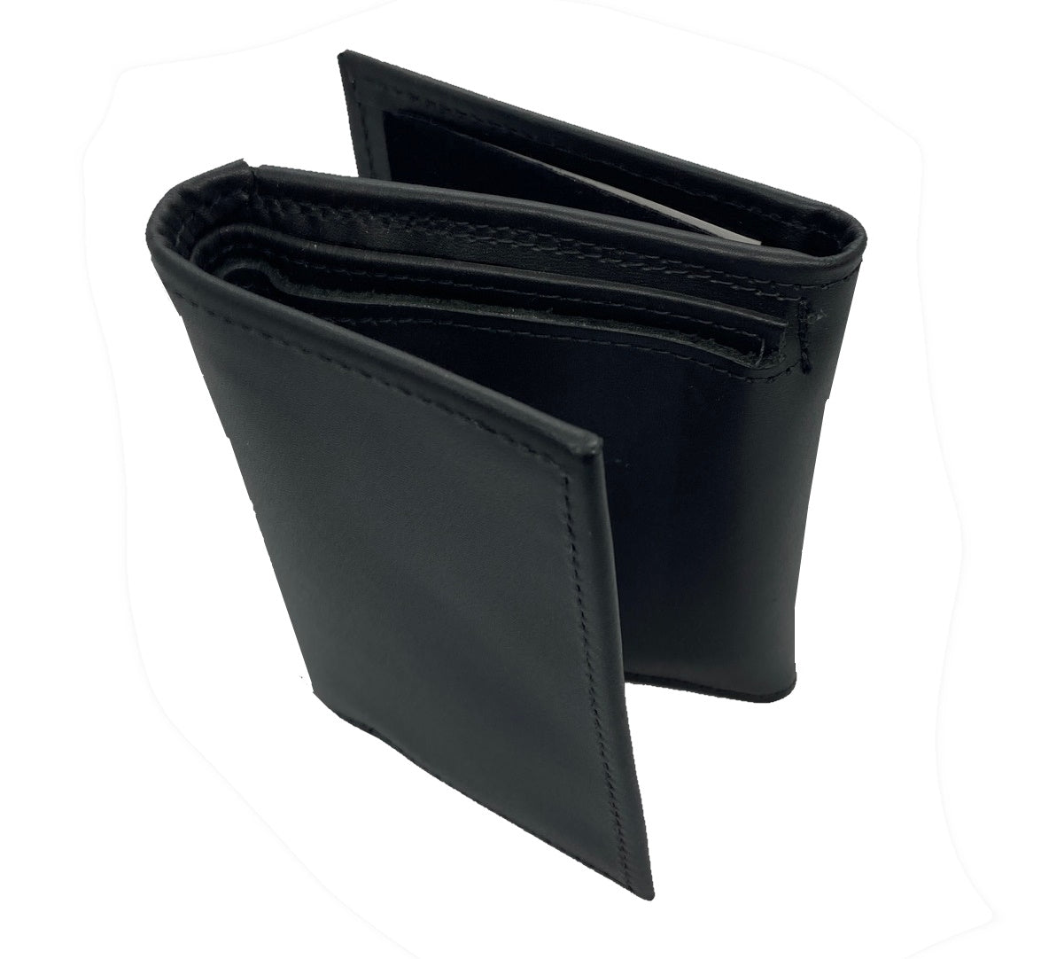 Z Fold Single ID Recessed Badge Wallet