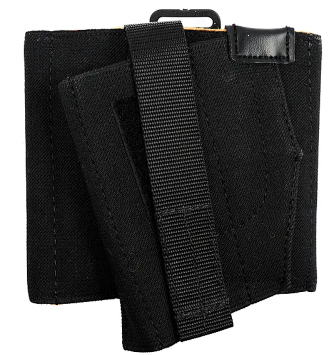 DeSantis Apache Ankle Rig Revolver Holster - Left Handed, Black