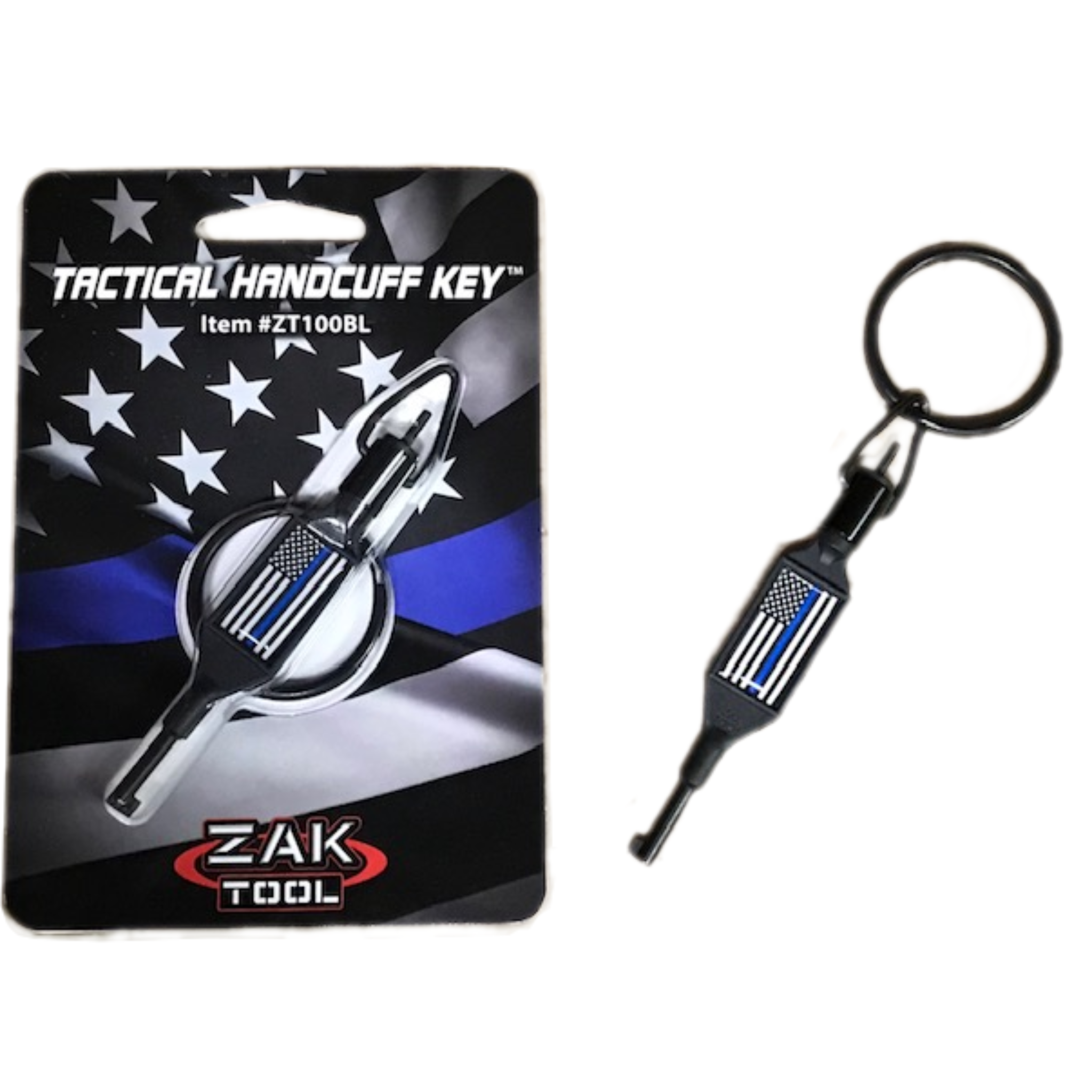 Zak TBL Swivel Handcuff Key
