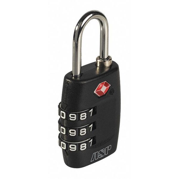ASP 3-Dial Luggage and Briefcase Padlock TSA Approved ...
